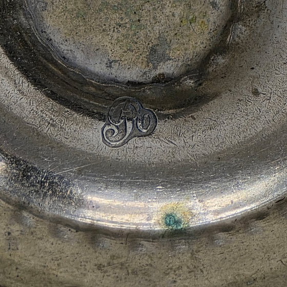 Image 1 of Antike niederländische Pillendose aus Silber aus dem Jahr 1826