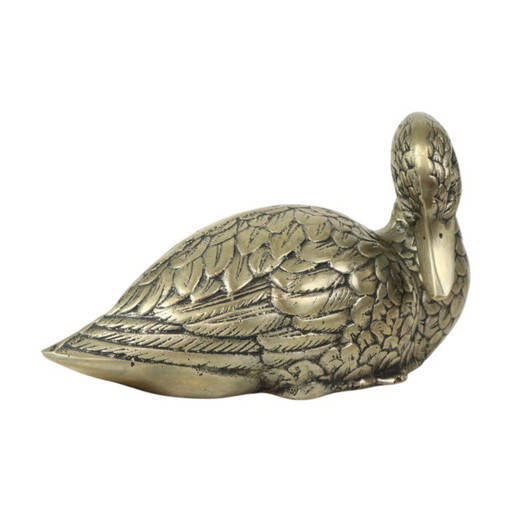 Duck Silver-plated Brass Mauro Manetti Style
