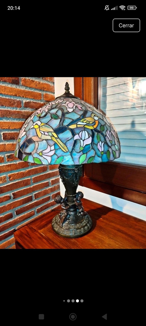 Tiffany Lamp Magnolia Model – Table lamps, Crystal (photo 11 of 13)