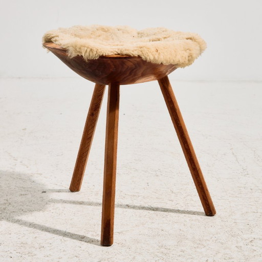 Taburete de ordeño artesanal MK11519 – krukjes, Wood (photo 2 of 13)
