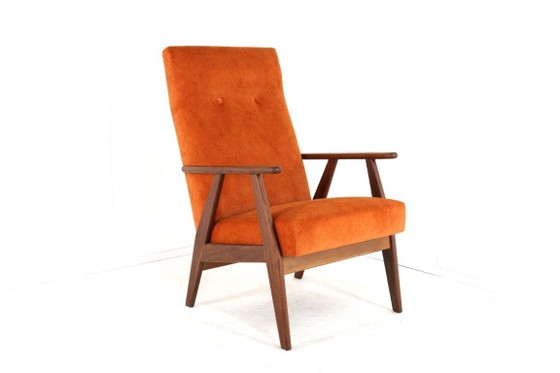 Image 1 of Vintage fauteuil 'Waalre' nieuw gestoffeerd