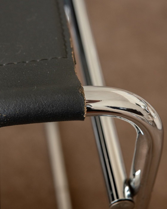 Wassily B3 Sessel von Marcel Breuer für Knoll International, 1970er, 2er-Set – Chrome, Leather (photo 17 of 23)