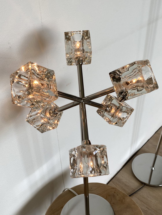 Image 1 of Table Lamp and Floor Lamp IKEA Icecube