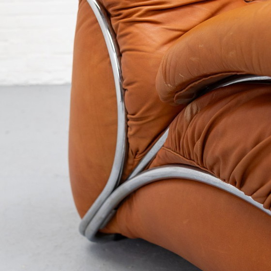 Image 1 of Italiaanse Lounge Fauteuil Corolla I.P.E. '70s