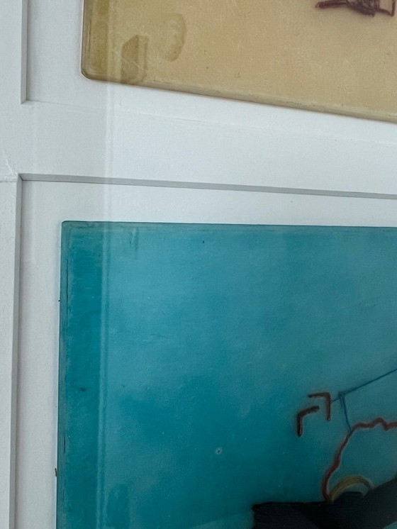 Image 1 of A P A van Grünsven (origineel werk) getiteld: "Etsplaten"