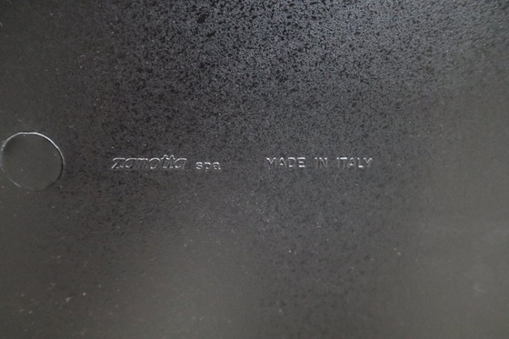 Image 1 of Divano/letto Zanotta "Europa" in pelle nera, Italia 1988