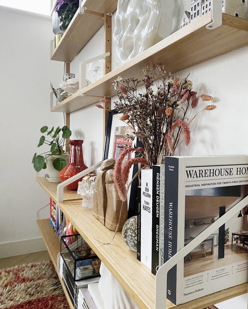 Ikea Svalnas wall unit/bookcase (bamboo)