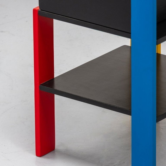 Image 1 of Rietveld Stijl Bijzettafel 80's