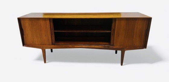Rosewood Sideboard Knud Nielsen 1970 Denmark, High Boards, Brown (photo 6 of 6)