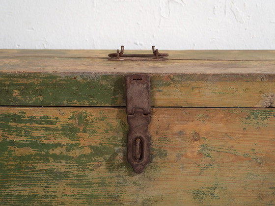 Baule antico in legno massello (c.1920) #77 – Cassettiere, Rustic (photo 20 of 40)