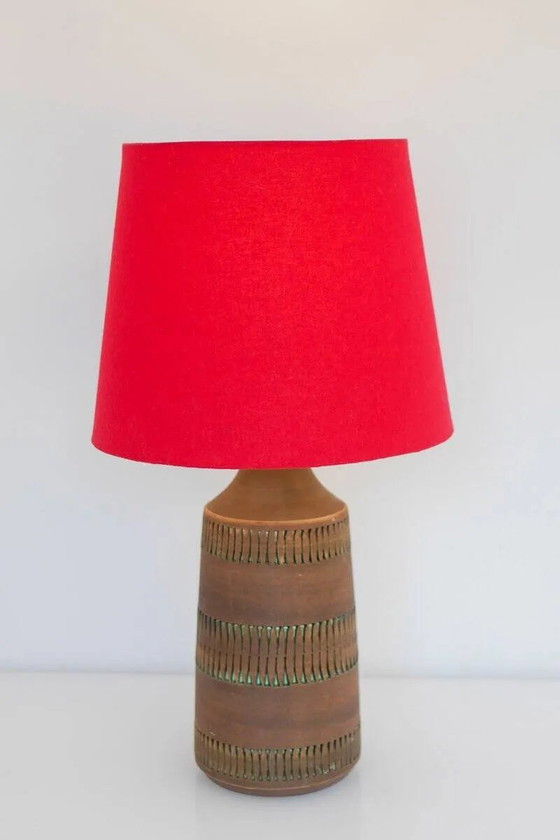 Image 1 of Mid-century modern Scandinavian pottery table lamp by Anagrius, 1970s