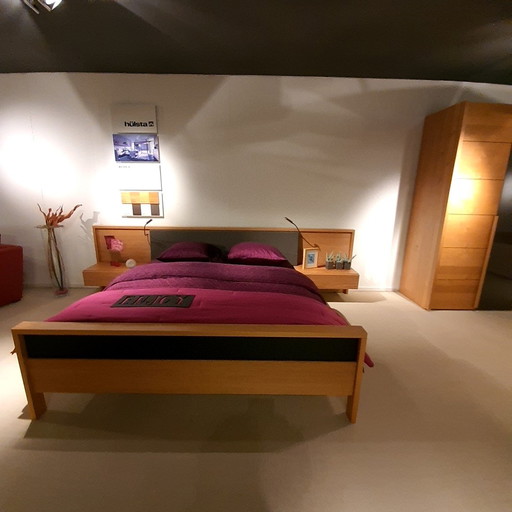 Hülsta Acrea Bett - 180x200 mit Kleiderschrank
