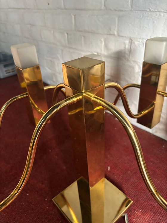 Image 1 of Lampada da soffitto di design vintage Gaetano Sciolari per Les Ateliers Boulanger