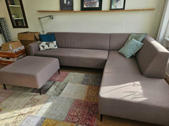 Corner sofa with ottoman – Textile (photo 5 of 5)