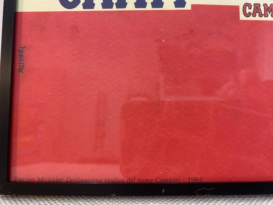 Bruno Munari per Campari Stampa d'arte grafica, 1985 – Stampe artistiche, Paper (photo 10 of 15)