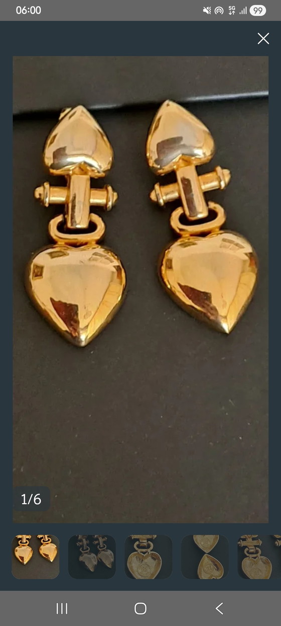 Orecchini Givenchy Dorati Vintage – Oggetti decorativi, Metallo (photo 2 of 7)