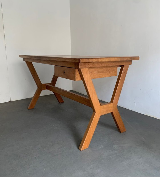 Image 1 of Oak desk from the 1960S