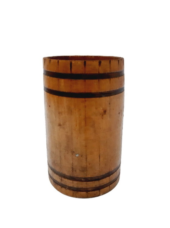 Image 1 of Tazza di legno d'epoca