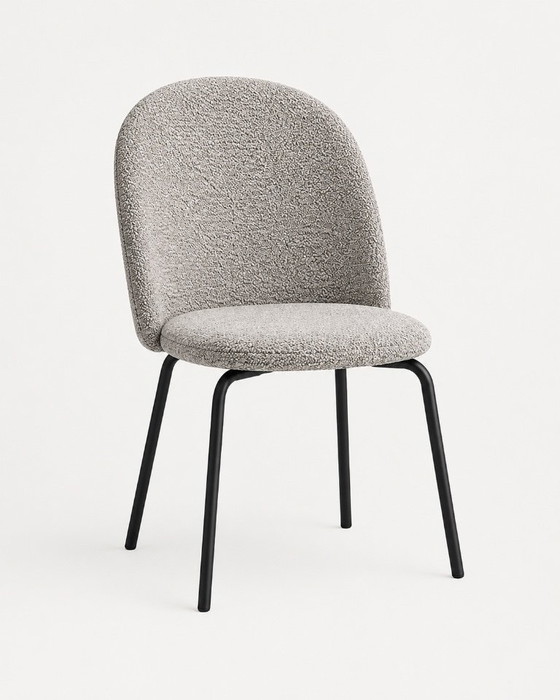 Image 1 of SET OF 3 GREY IOLA CHAIRS