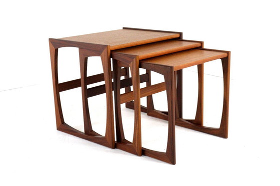 Image 1 of Ensemble de tables gigognes G-Plan vintage 'Cottonfield'