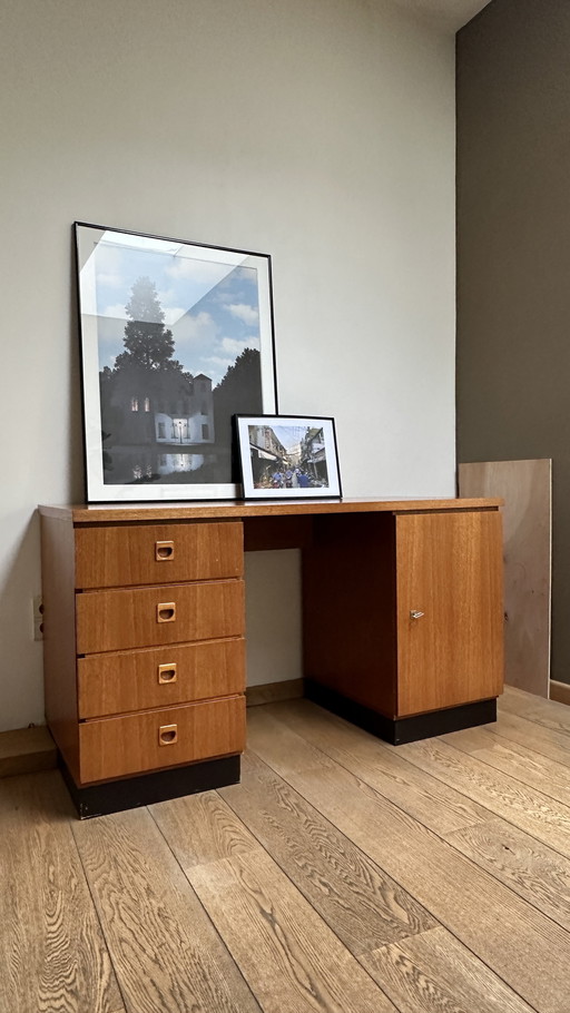 Vintage bureau in mid-century modern stijl - Deens design - retro - Scandinavisch -