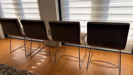 4x Ligne Roset Eetkamerstoel Model Sala