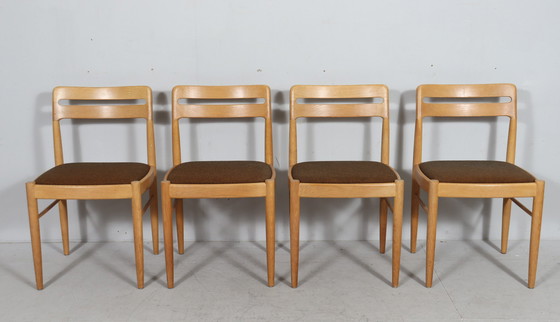 Image 1 of 6er Set Stühle/Esszimmerstühle Von H.W. Klein Für Bramin, Dänemark, 1970er Jahre