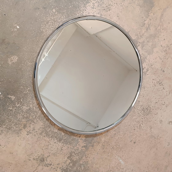 Image 1 of Art Deco round mirror 