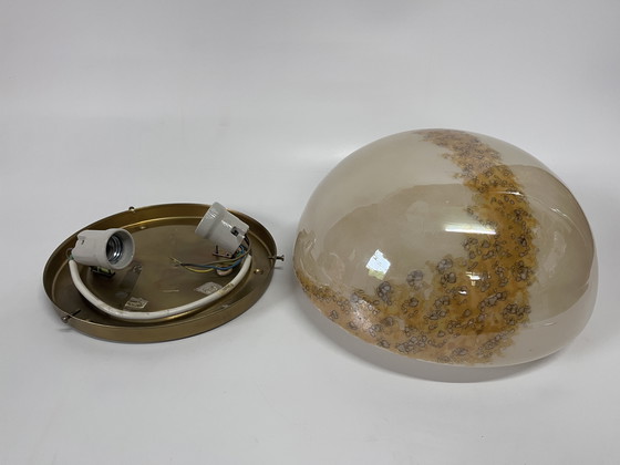 Image 1 of Vintage large Peill and Putzler ceiling light 'Cirrus'.