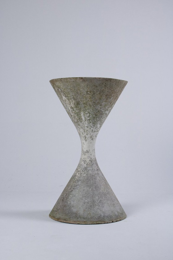 Image 1 of Jardinière Diabolo Willy Guhl pour Eternit – Première édition – Suisse, circa 1950-1960