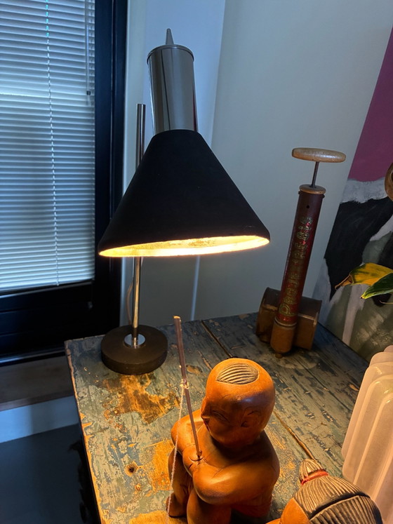 Vintage Stilux Milano Desk lamp, 1960s / Mid-Century – Metal, Chrome (photo 11 of 12)