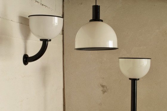 Image 1 of Set van 6 Lita Frankrijk lampen, jaren 1980