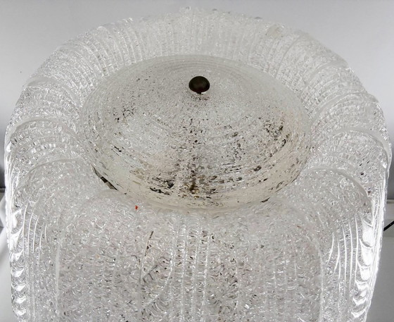 Image 1 of Grande lampadario/plafoniera di Barovier&Toso, vetro di Murano, Italia, anni '60, raro esemplare