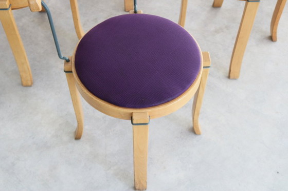 15x Vintage Jaren 70 Deense Stoelen – Eetkamerstoelen, Textile (photo 3 of 9)