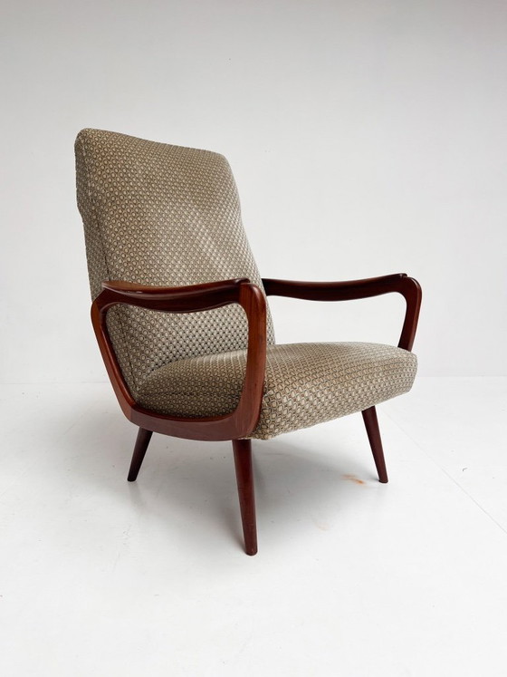 Image 1 of Organische fauteuil in de stijl van De Ster Gelderland, 1960's