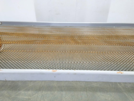 Image 1 of Bauhaus buisvormig stalen bed met walnotenhouten panelen, Tsjechoslowakije, jaren 1930