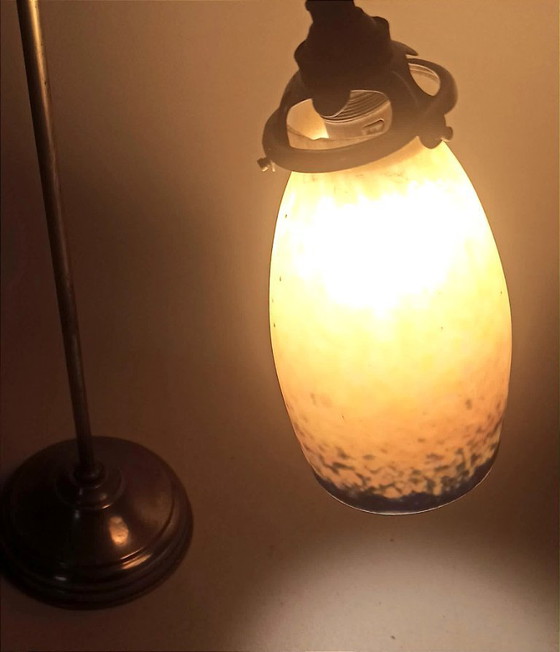 Image 1 of Muller Art Deco Height Adjustable Table Lamp, 53 cm