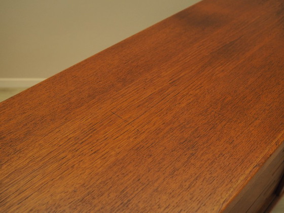 Teak Sideboard With Sliding Doors, Danish Modern Design From The 1960s – Wood (photo 18 of 25)
