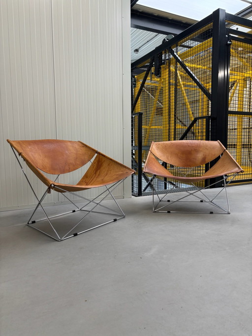 2 chaises Butterfly Artifort