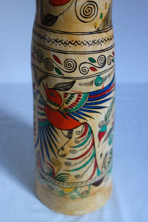 Image 1 of Grande scultura in ceramica d'epoca, Tonala, Messico