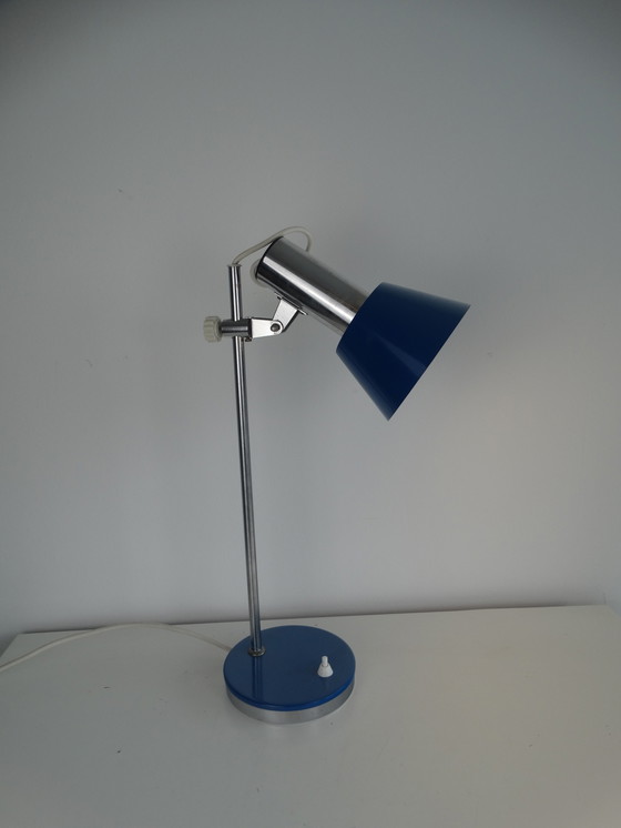 Image 1 of Lampe de bureau vintage massive