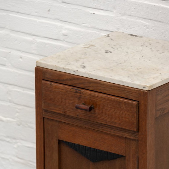 Mesita de noche Art Déco – Mesitas de noche, Marble, Wood (photo 10 of 11)