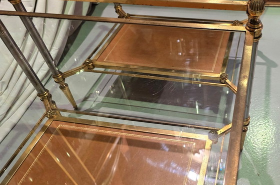 Image 1 of Ein Paar Beistelltische, die Maison Jansen zugeschrieben werden, ca. 1950–1960