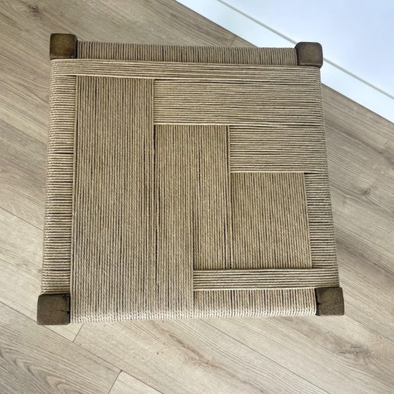 Barley – tabouret en chêne avec assise en corde de papier – Reday, Bois (photo 3 of 5)