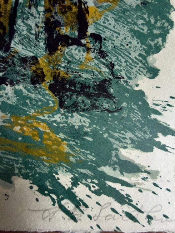 Image 1 of Litografia originale di Maurice-Élie SARTHOU (1911-1999) che illustra gli scritti di Arthur Rimbaud.