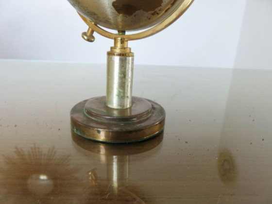 Image 1 of Globe, brass cigarette dispenser, 60s/70s
