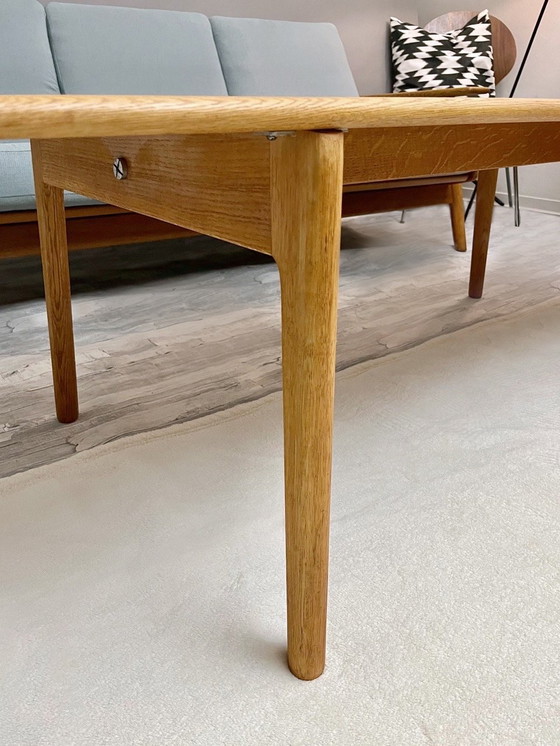 Image 1 of Table basse originale Hans J. Wegner GE 290 GETAMA, design danois du milieu du XXe siècle