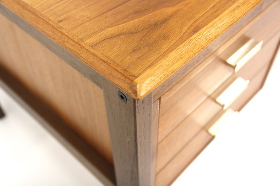 Image 1 of Scrivania scandinava in noce, Arveskogs Möbelfabrik, Lammhult, Svezia, 1960