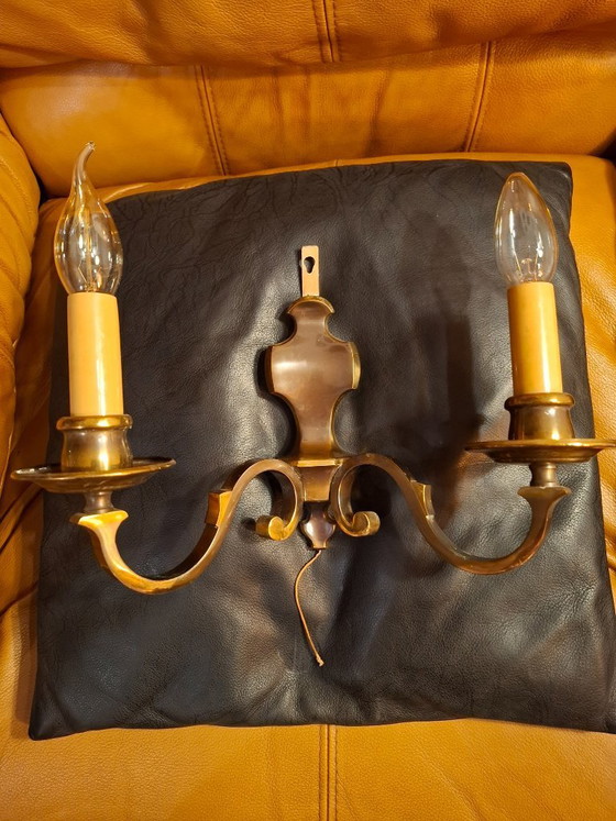 Image 1 of Lámpara francesa de estilo Bouillotte de mediados de siglo