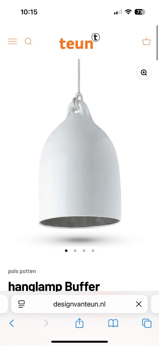 Lampada a sospensione Buffer Pols Potten – Lampade a sospensione, Ceramic (photo 5 of 5)